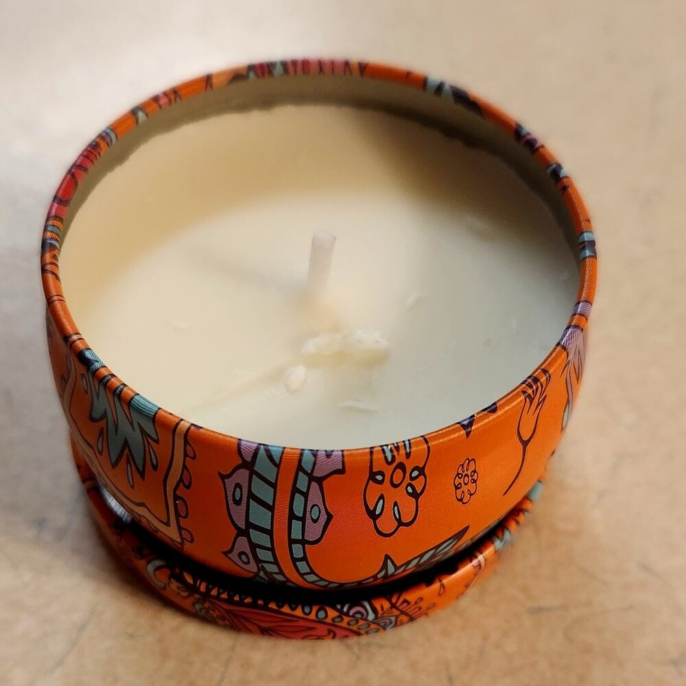 2.5 Oz Soy Wax Aromatherpy Candle (Spring Scent)